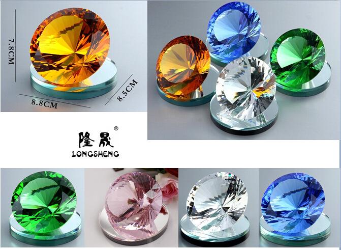 浦江工厂探秘 30mm紫色K9水晶钻石的璀璨工艺与多元应用