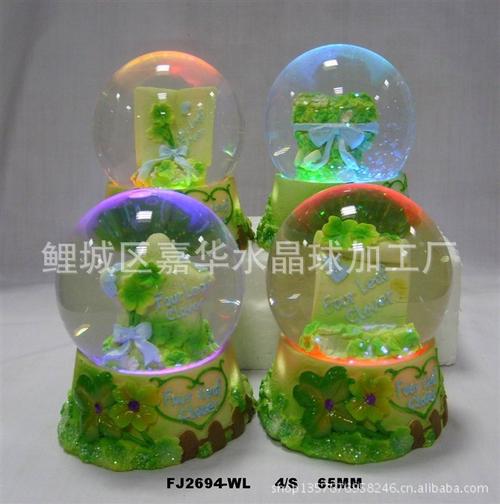 工厂定制水晶球与树脂水球 风格多样的艺术之选